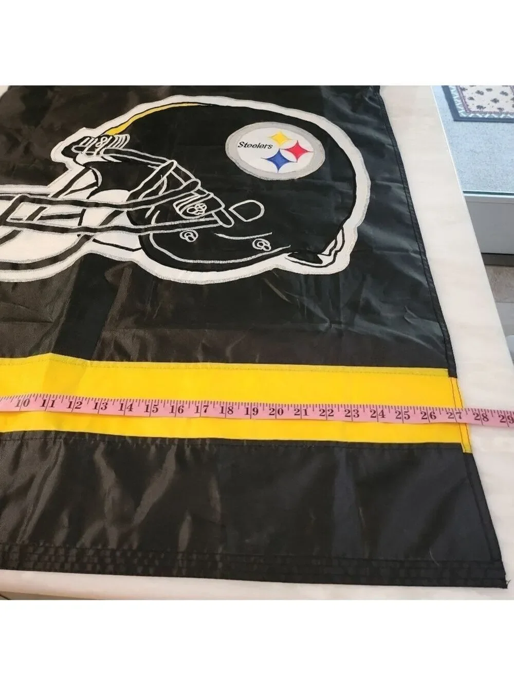 NFL Pittsburgh Steelers Black and Yellow Banner
